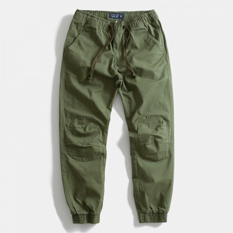 Herren Cargo-Hose mit elastischem Bund, praktischen Taschen und verstärkten Knien Echoarchiv