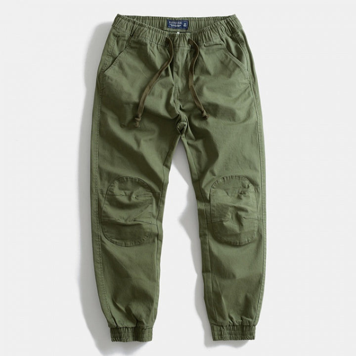 Herren Cargo-Hose mit elastischem Bund, praktischen Taschen und verstärkten Knien Echoarchiv