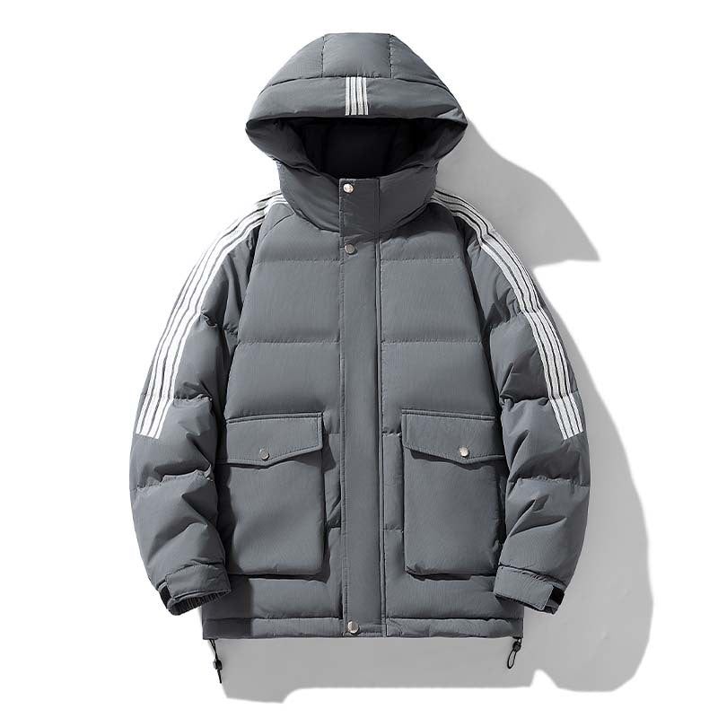 Herren Urbaner Bunter Winterparka Echoarchiv