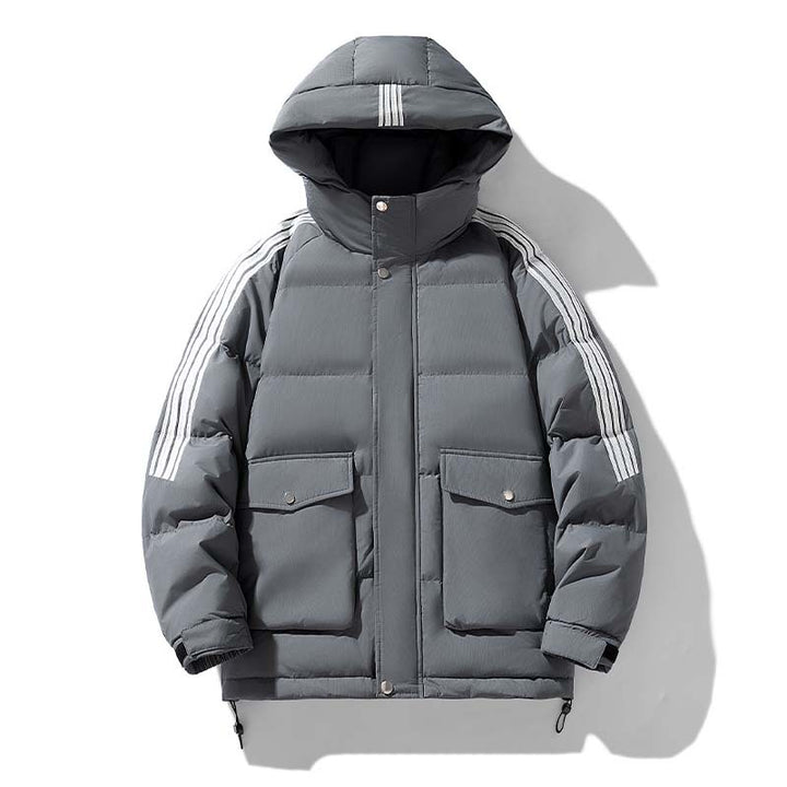Herren Urbaner Bunter Winterparka Echoarchiv