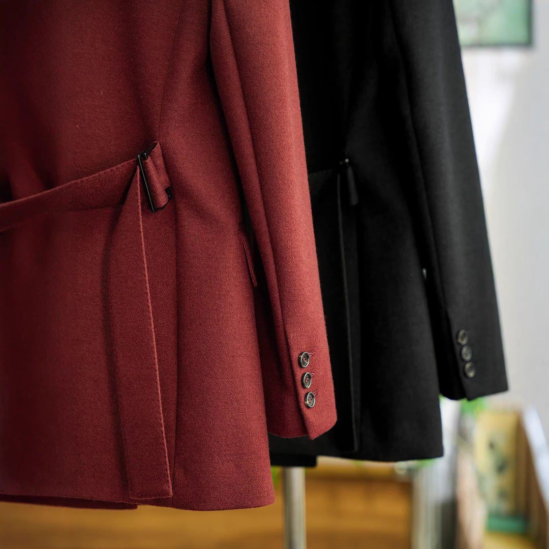 Damen Designer Doppeltbreasted Blazer Echoarchiv