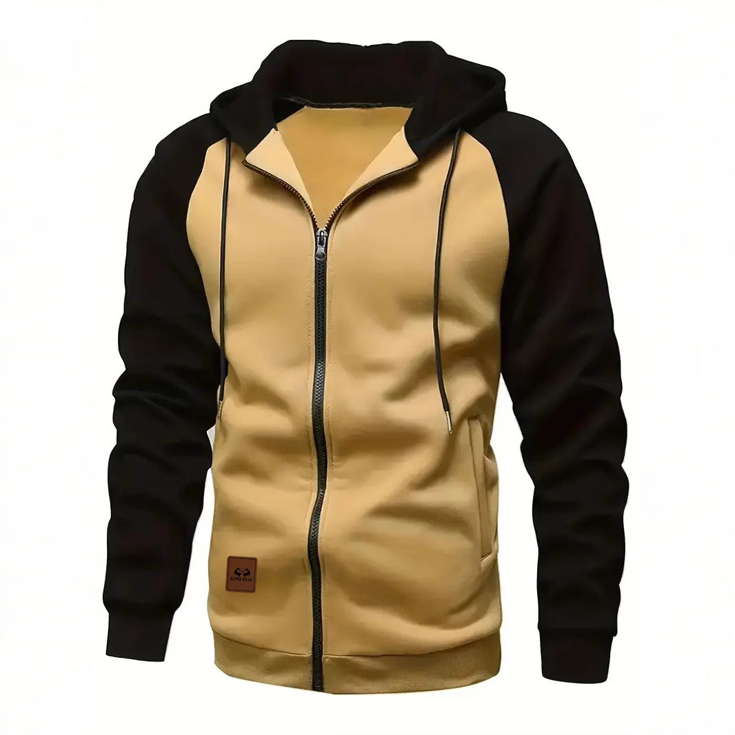 Herren Sportliche Kapuzenjacke Echo Archiv