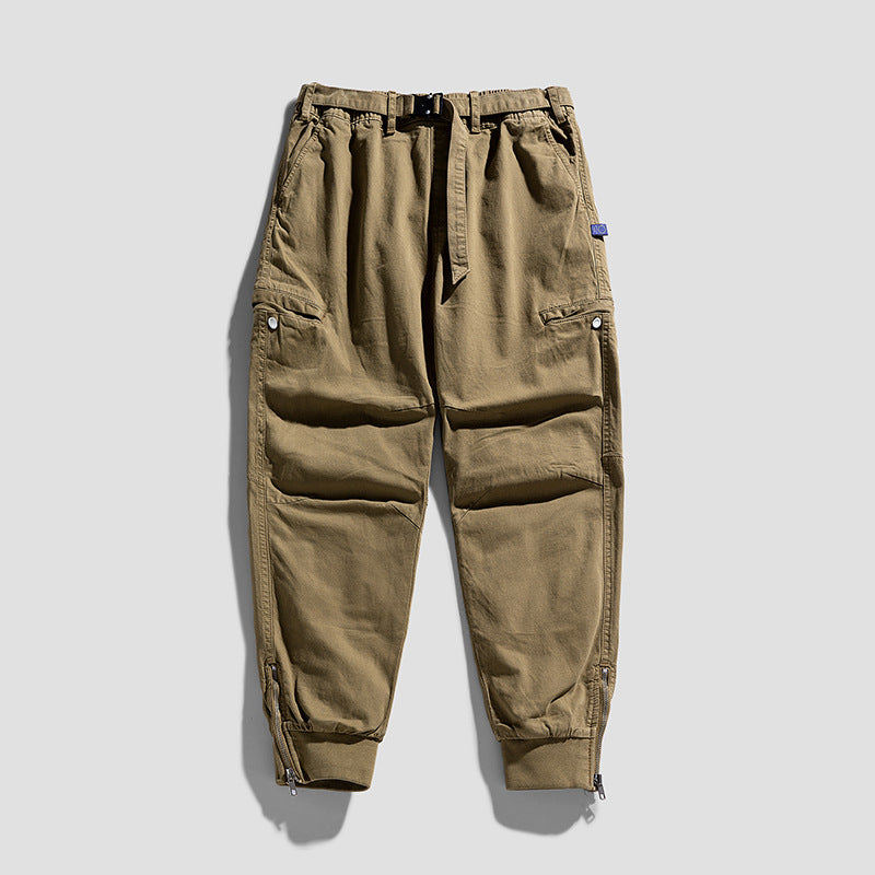 Herren Cargohose im Jogger‑Cut mit Multifunktions‑Taschen, verstärkten Knien und Reißverschlussbündchen Echo Archiv