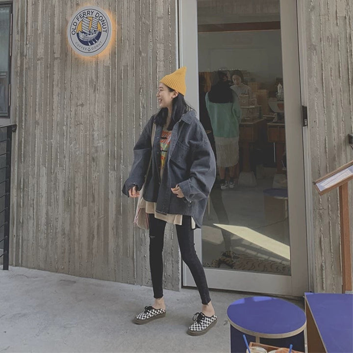 Damen Oversize-Kapuzenjacke im Utility-Stil Echoarchiv