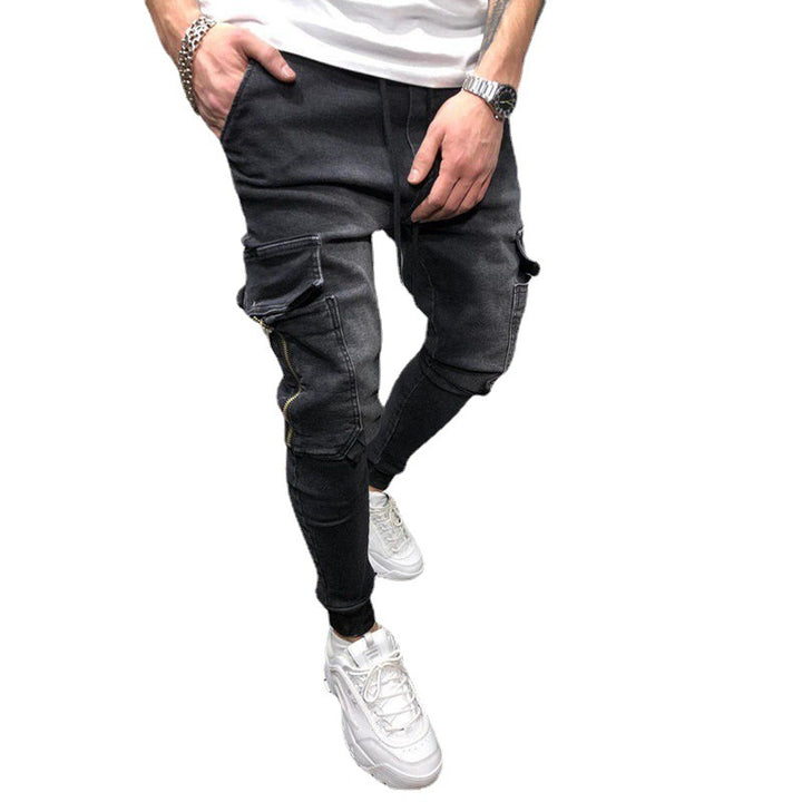 Herren Cargo-Jogginghose mit modischem Slim-Fit Schnitt und praktischen Taschen Echoarchiv