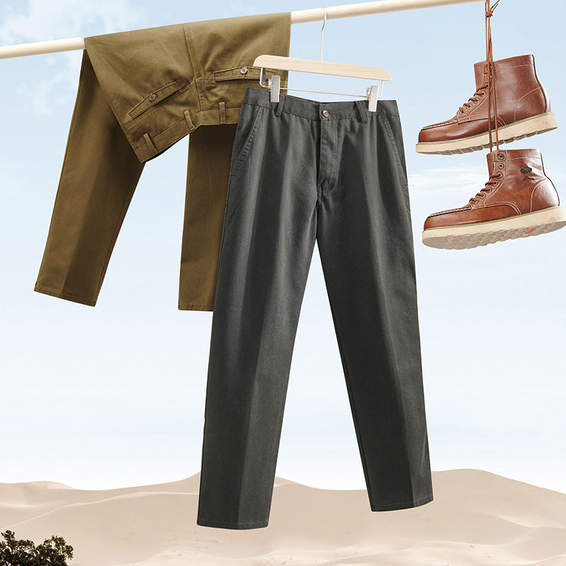 Herren schicke Freizeit-Hose mit elastischem Bund und bequemen Taschen Echoarchiv