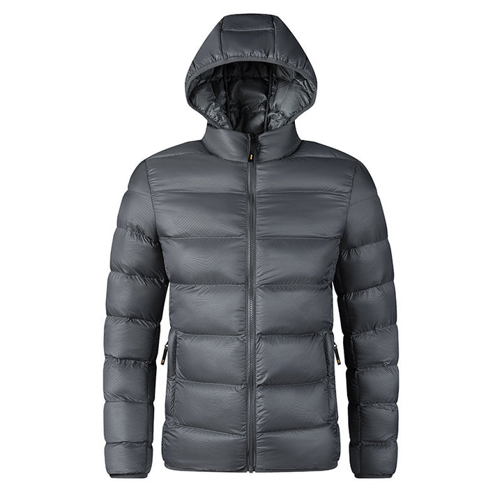 Herren Wasserdichte Steppjacke mit Kapuze Echo Archiv