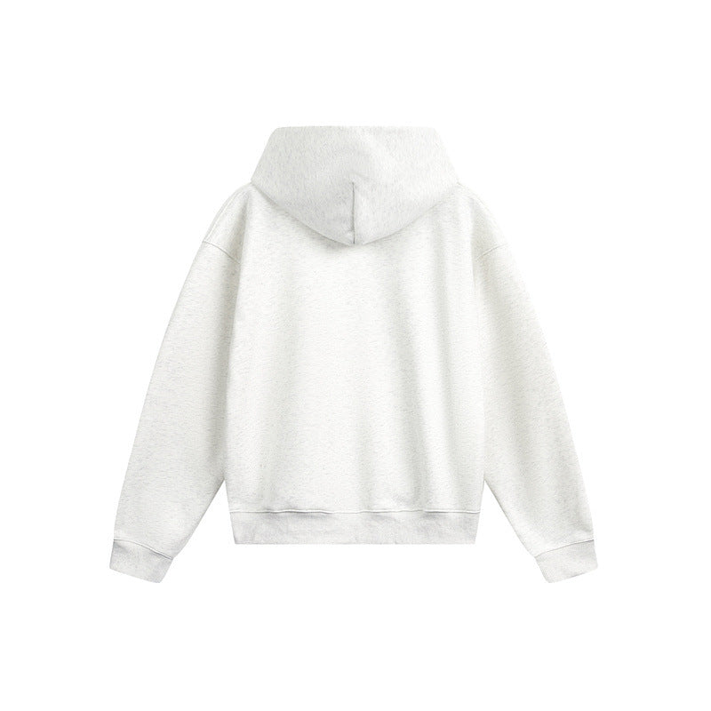 Damen Kapuzenpullover mit Statement-Print und Oversize-Schnitt Echoarchiv