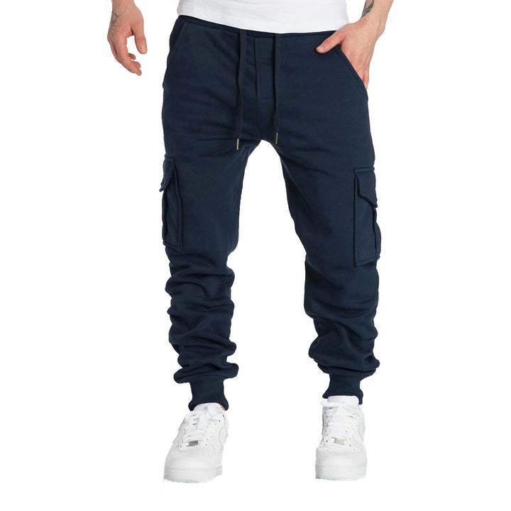 Herren Cargo-Jogginghose mit praktischen Taschen und elastischem Bund Echoarchiv