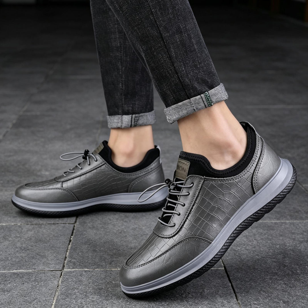 Herren Elegante und stilvolle Leder Sneakers Echoarchiv