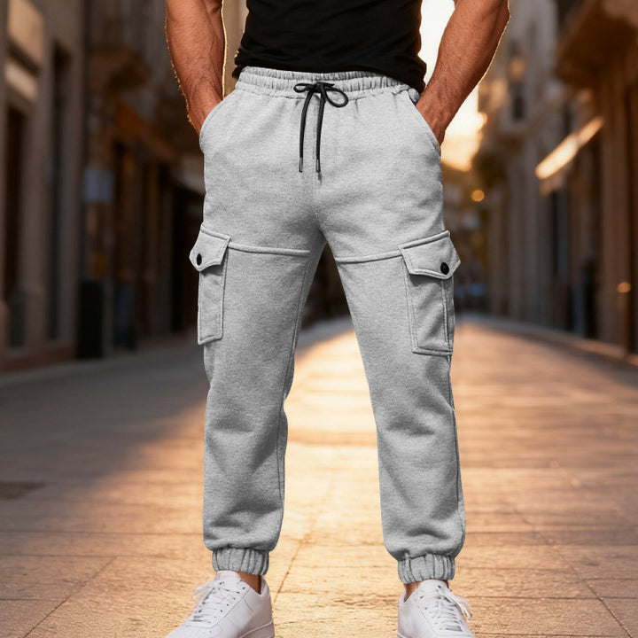 Herren Cargo-Jogginghose mit elastischem Bund und praktischen Seitentaschen Echoarchiv