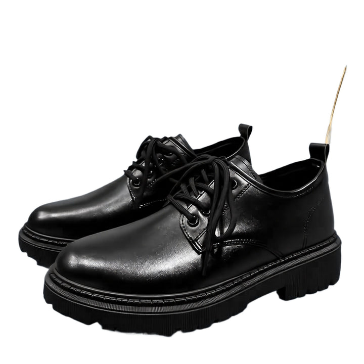 Herren Modische Schnürschuhe mit Robustem Profil Echoarchiv
