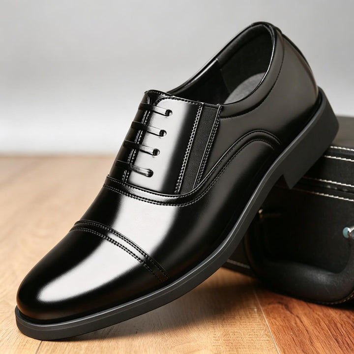 Herren Elegante und Hochglanz Schnürschuhe Echoarchiv