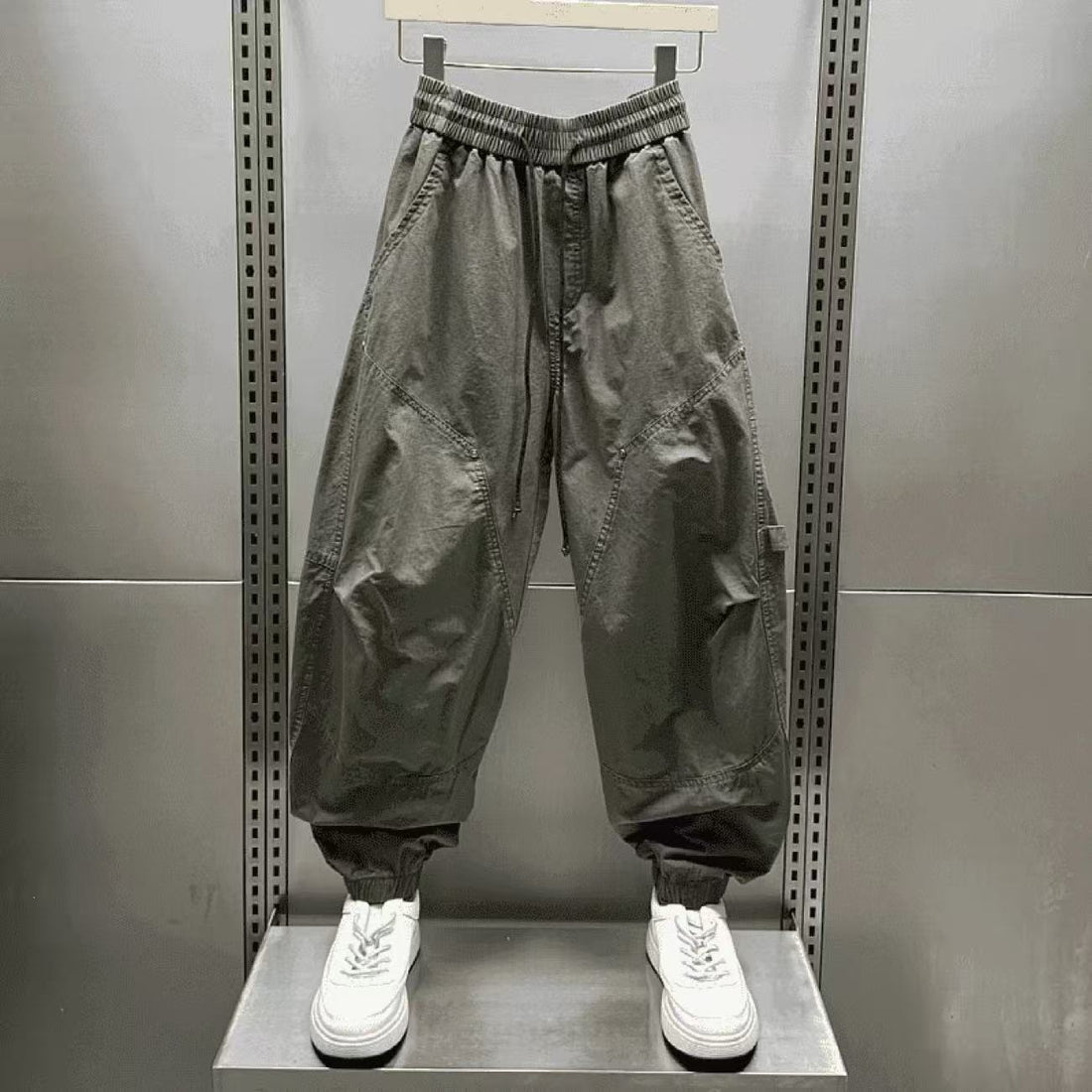 Herren Bequeme Utility Cargo-Hose Echo Archiv