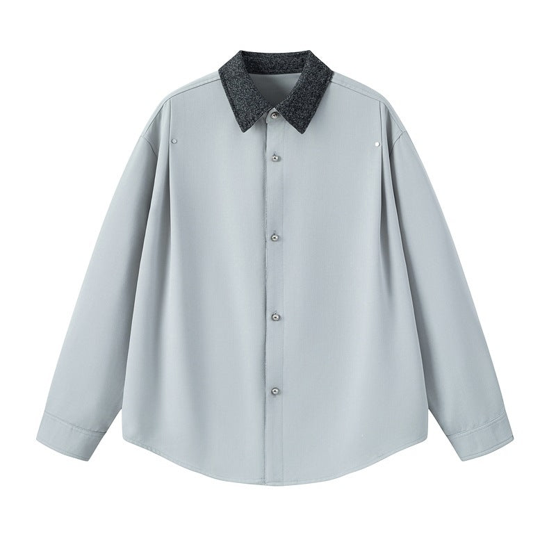 Damen Elegante Bluse mit Stehkragen Echo Archiv