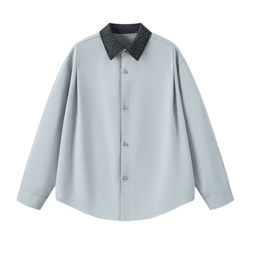 Damen Elegante Bluse mit Stehkragen Echo Archiv