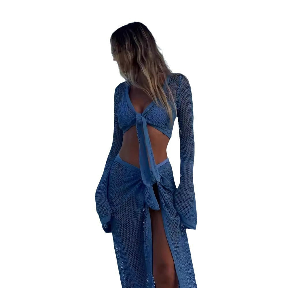 Damen luftiger Häkel-Strandkleid Echo Archiv