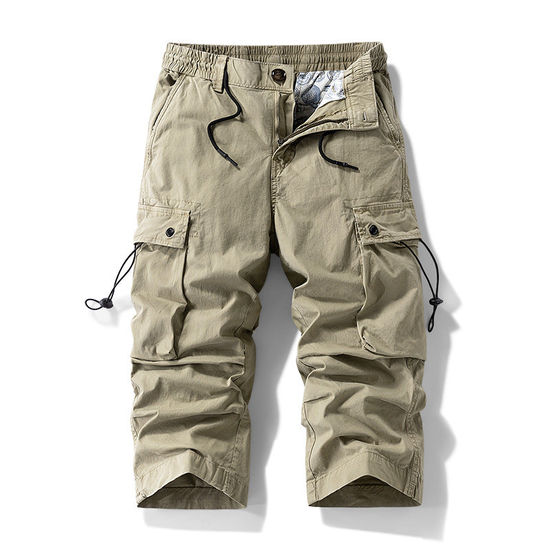 Herren Cargo-Hose mit elastischem Bund und multifunktionalen Taschen Echoarchiv 1758210222