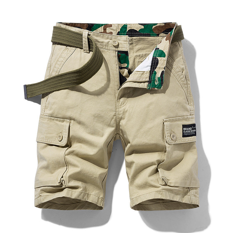 Herren Komfortable Cargoshorts mit mehreren praktischen Taschen und stabiler Gürtelschlaufe Echoarchiv