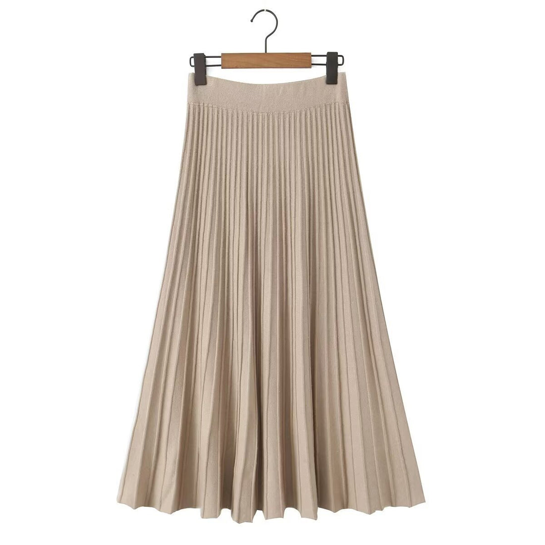 Damen Plissierter Maxi-Rock mit hohem Stretchbund Echo Archiv