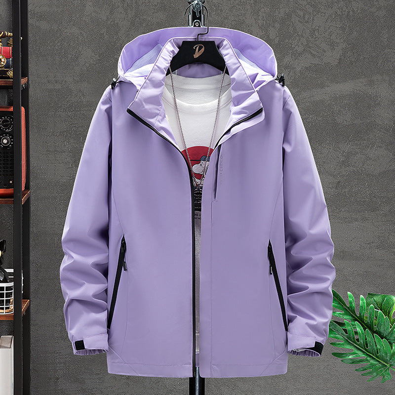 Herren Leichte Softshell-Outdoorjacke mit Kapuze, wind- und wasserabweisender Oberfläche Echo Archiv