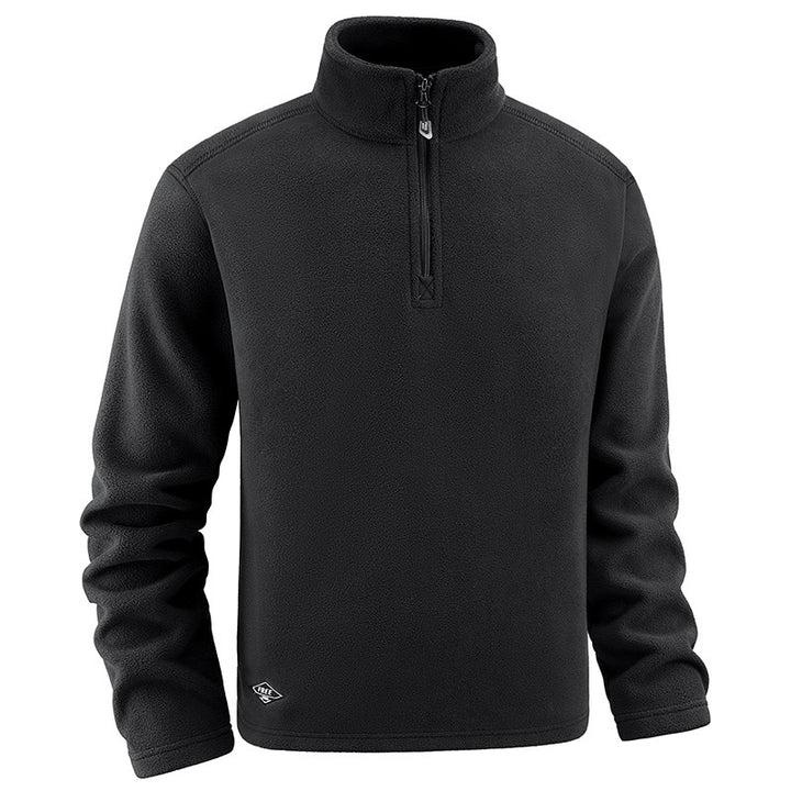 Herren Fleece-Pullover mit Troyer-Kragen und halbem Reißverschluss aus weichem Microfleece Echo Archiv