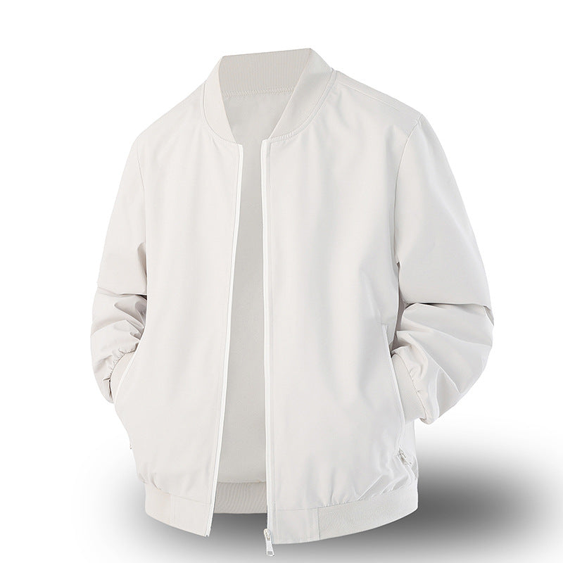 Herren Modische Bomberjacke mit praktischen Taschen – Brevano