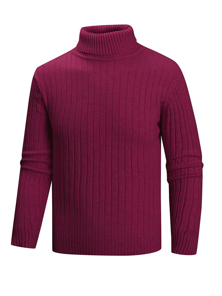 Herren Rollkragenpullover aus hochwertigem Feinstrick Echoarchiv