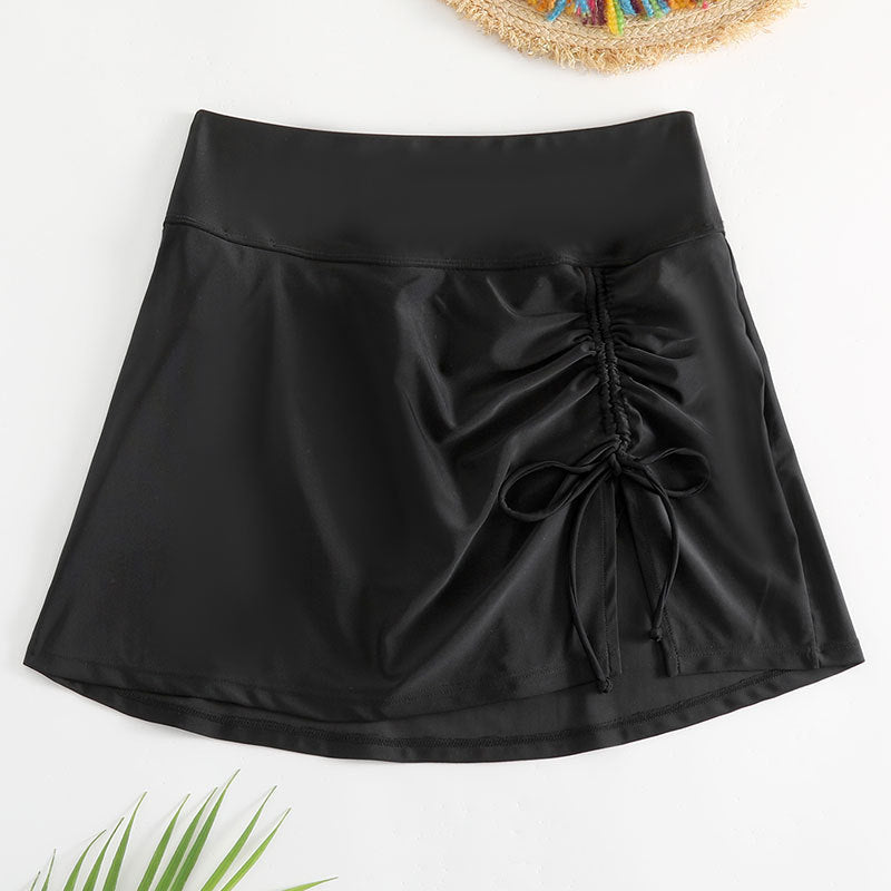 Damen sportlicher Wickelrock mit verstellbarem Cut-Out Echo Archiv