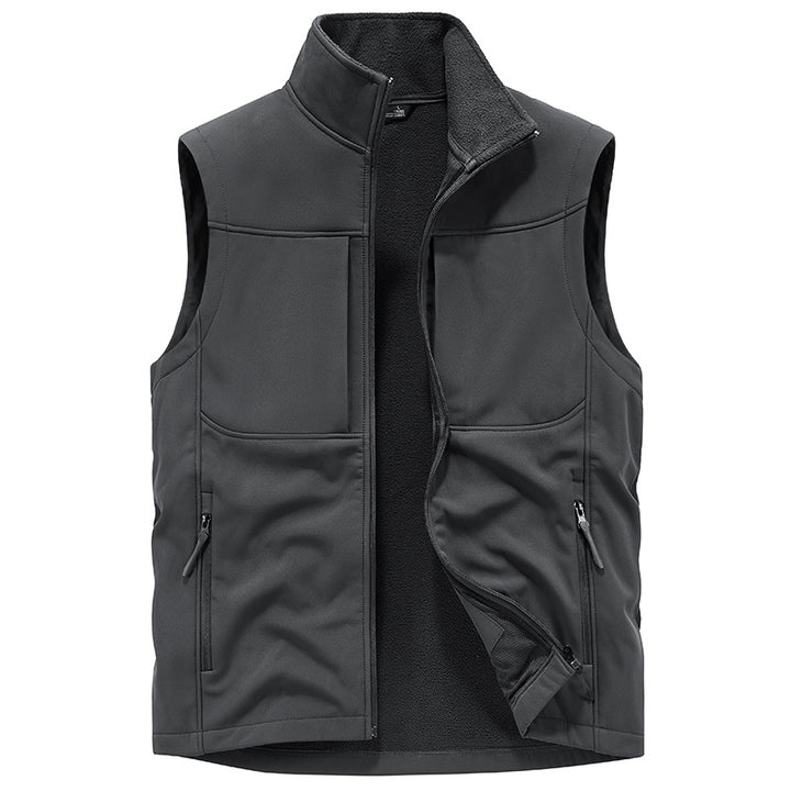 Herren Funktionale Softshell‑Weste mit Fleecefutter und winddichter Membran Echo Archiv