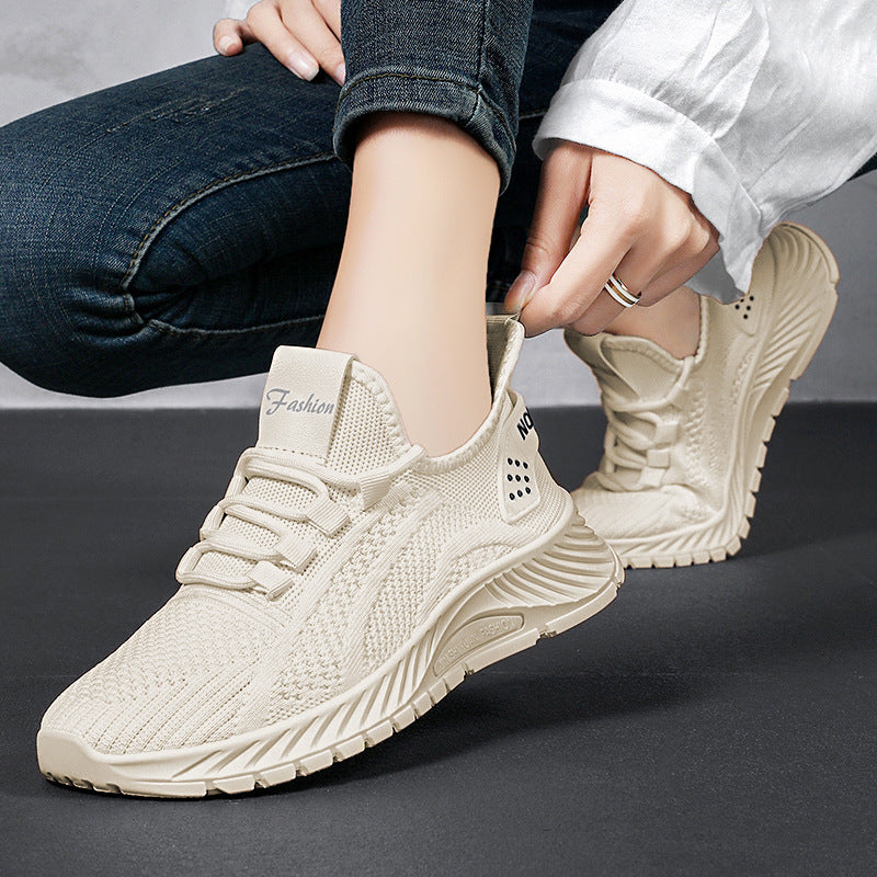 Damen nan atmungsaktive Strick-Sneaker mit gepolstertem Memory-Foam-Fußbett Echo Archiv