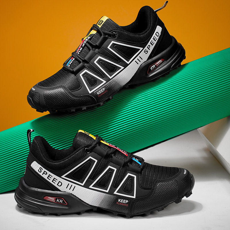 Herren nan robuster Trailrunning-Laufschuh mit stoßdämpfender EVA-Zwischensohle und griffiger Profillaufsohle Echoarchiv
