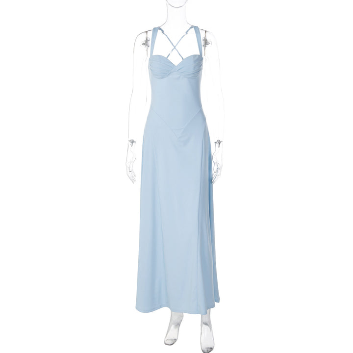 Damen Elegantes Maxikleid mit raffinierten Trägerdetails und schmeichelndem Schnitt Echo Archiv