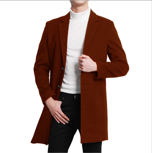 Herren Eleganter und moderner Mantel Echoarchiv