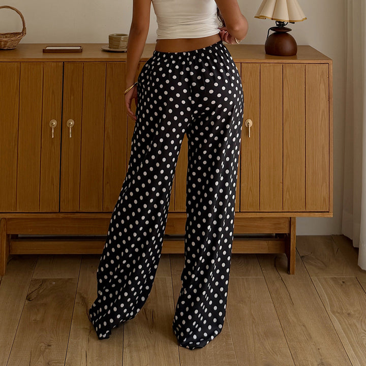Damen Weite Hose im Polka-Punkte-Design Echo Archiv