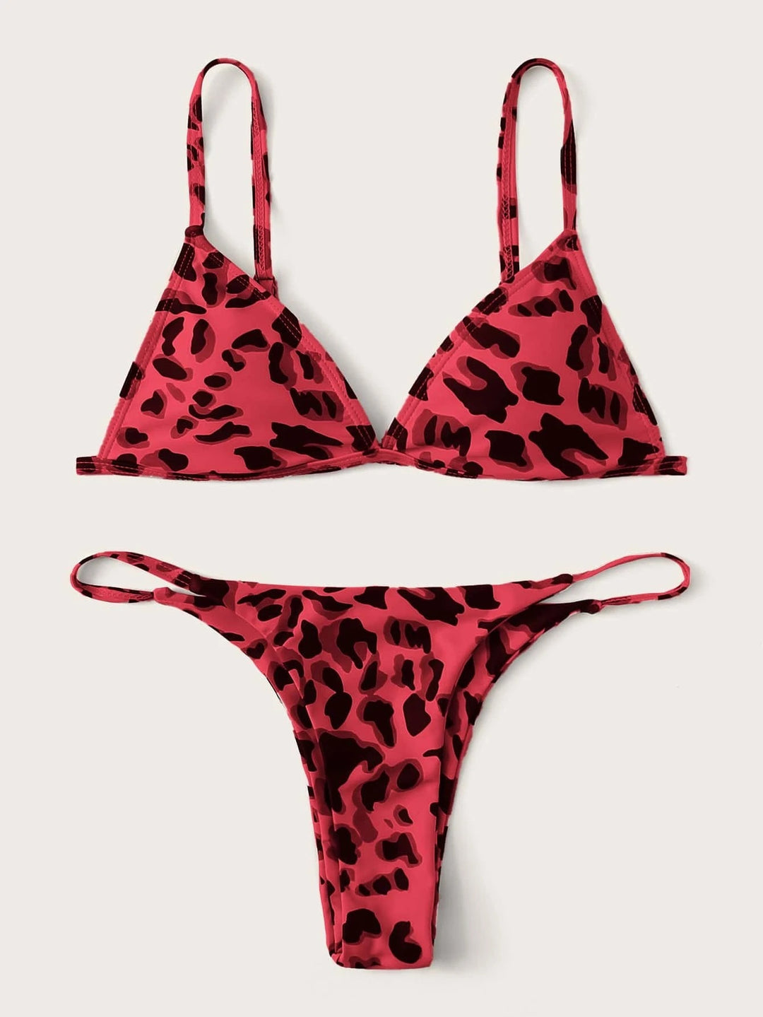 Damen Triangel-Bikini mit aufregendem Leoparden-Design Echo Archiv