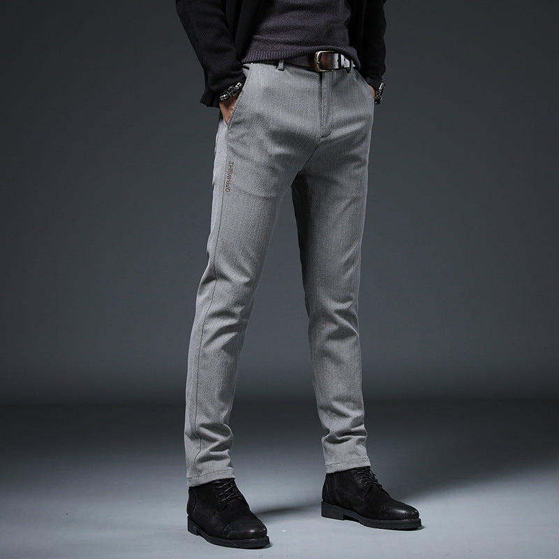 Herren Slim-Fit Freizeithose mit elastischem Bund und praktischen Taschen Echoarchiv