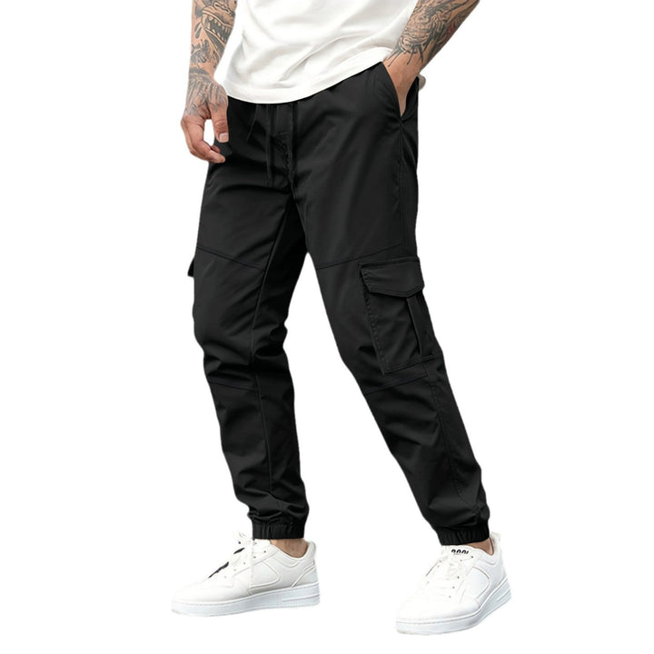 Herren Cargo-Jogginghose mit elastischem Bund und praktischen Cargotaschen Echoarchiv