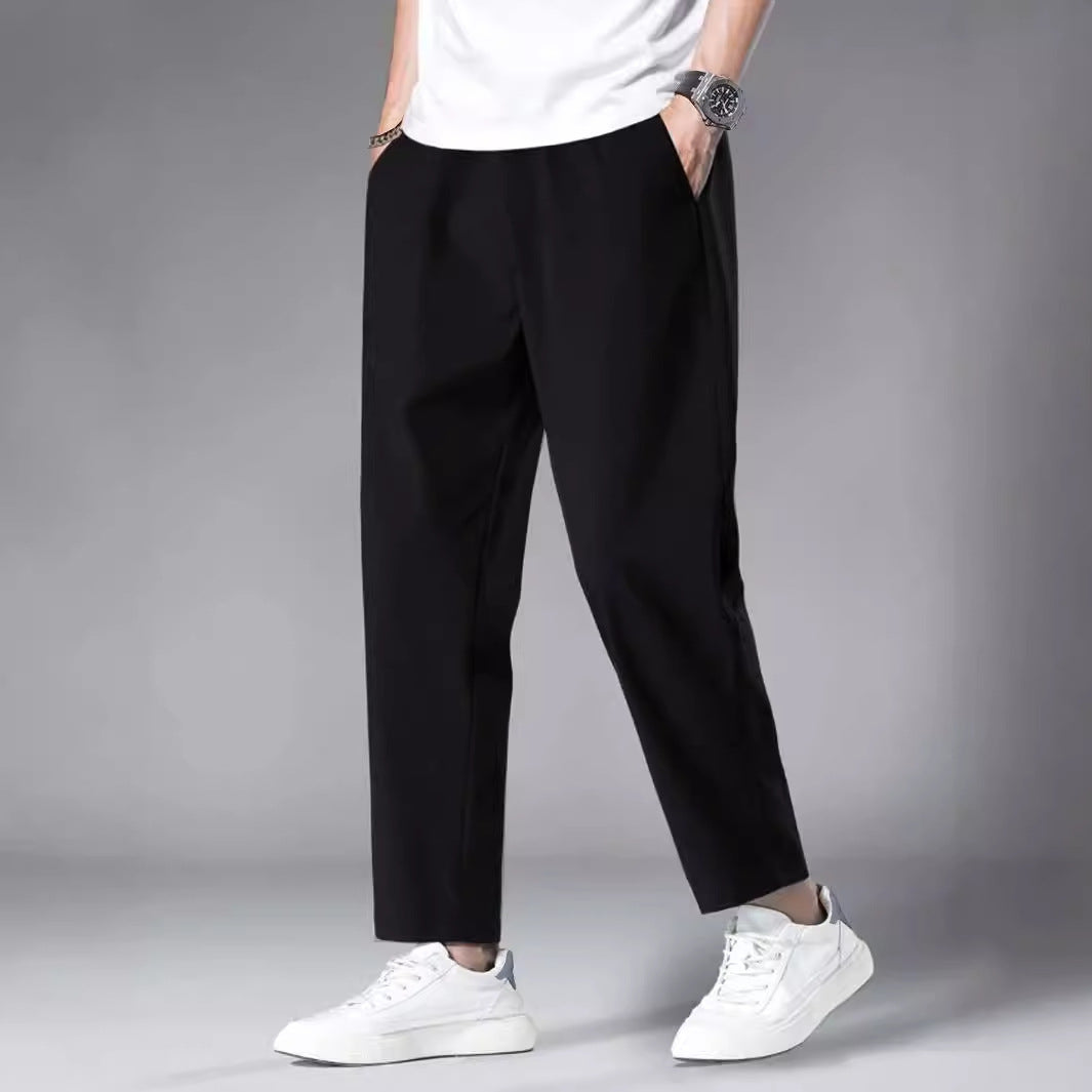 Herren elegante Relaxed-Fit Hose Echoarchiv
