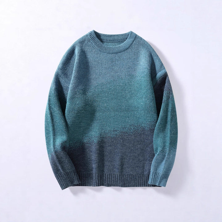 Damen Hochwertiger Rundhalsausschnitt Pullover Echoarchiv