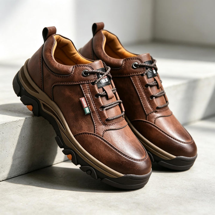 Herren Bequeme und Stylische Leder Sneakers Echoarchiv