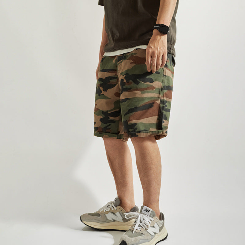 Herren Cargo-Shorts mit funktionalen Taschen und strapazierfähigem Material Echoarchiv