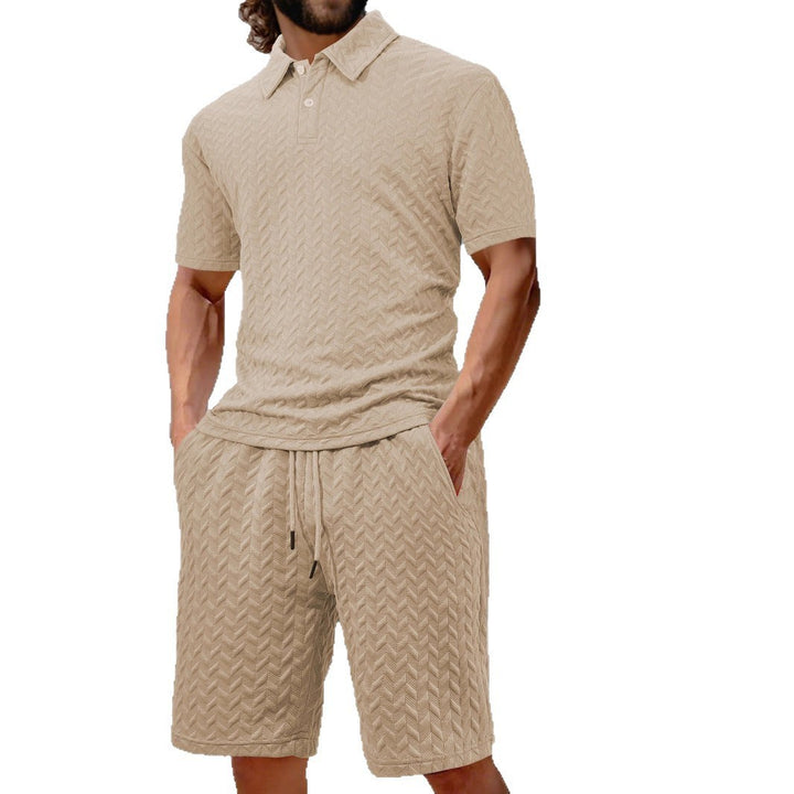 Herren Polo-Shirt und Short Set Echoarchiv