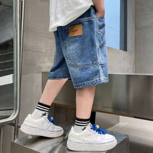 Jungen lässige Denim-Shorts mit praktischen Taschen Echo Archiv 1784086487