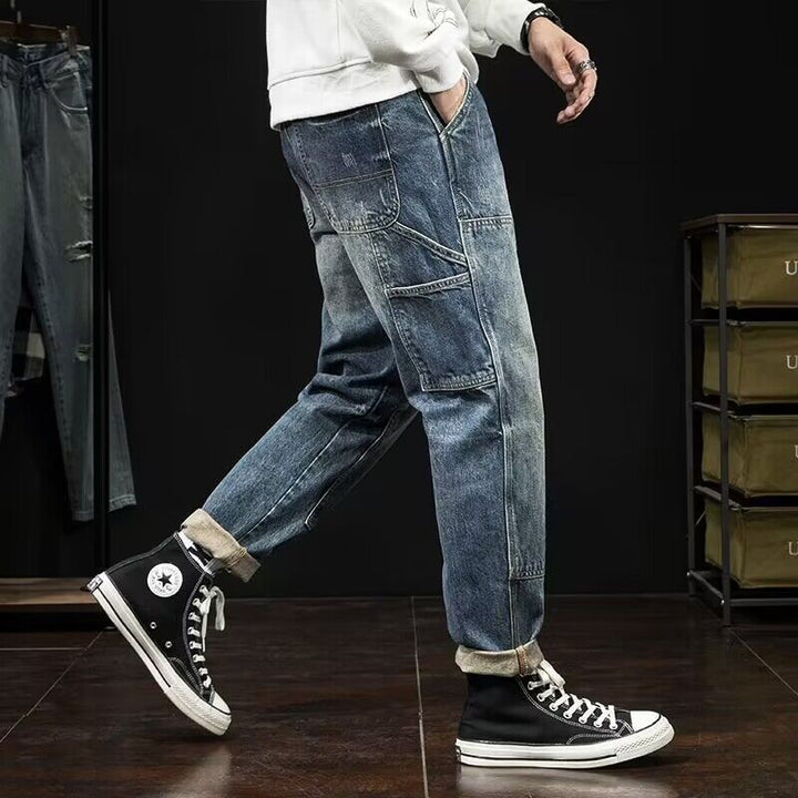 Herren Lässige Utility Jeans Echoarchiv