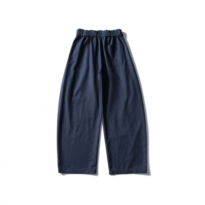 Damen Ballon-Hose mit weitem Bein, hohem Bund und Bindegürtel Echo Archiv