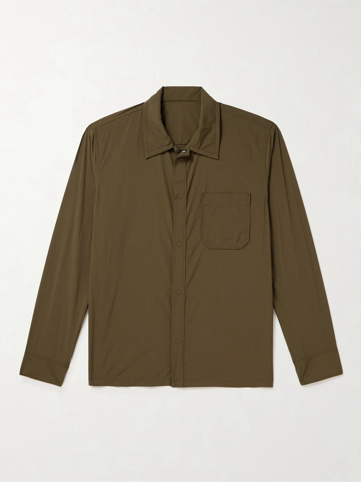 Herren vielseitige Hemdbluse mit aufgesetzter Brusttasche und schickem Kragen Echoarchiv