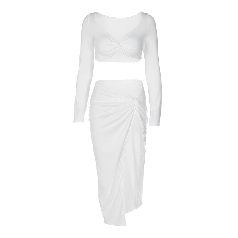 Damen Elegantes Maxikleid mit schulterfreier Gestaltung und drapierter Taillierung Echo Archiv
