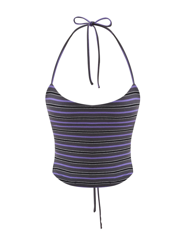 Damen Sportliche Badeshorts mit ikonischem Streifendesign Echo Archiv