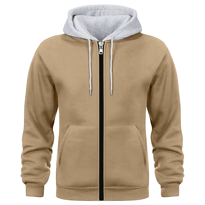 Herren Sportliche Kapuzenjacke mit innovativer Innenfutterverarbeitung Echoarchiv